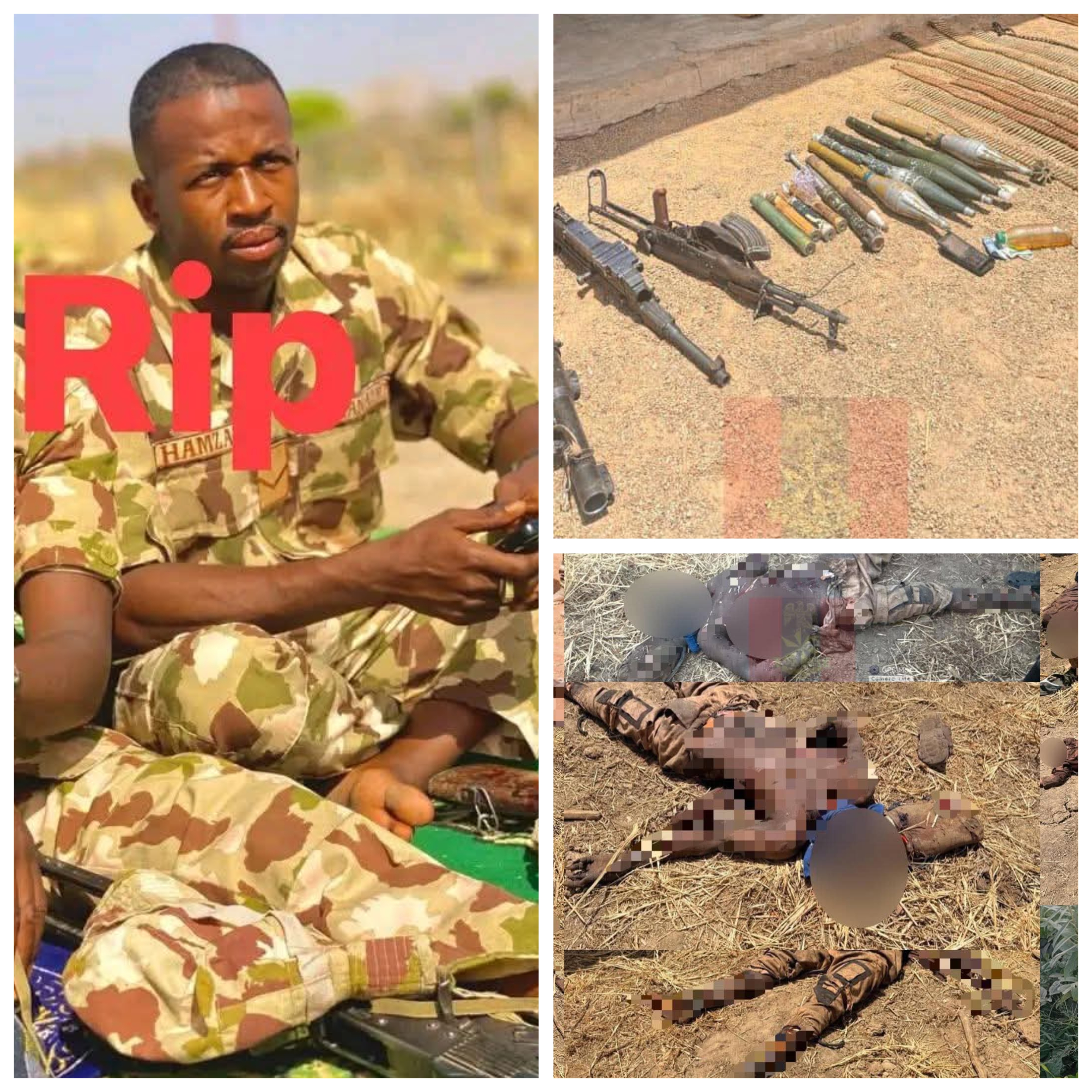50 terrorists k!lled, two gallant soldiers d!e as troops foil ISWAP attack on military base and checkpoint in Yobe
