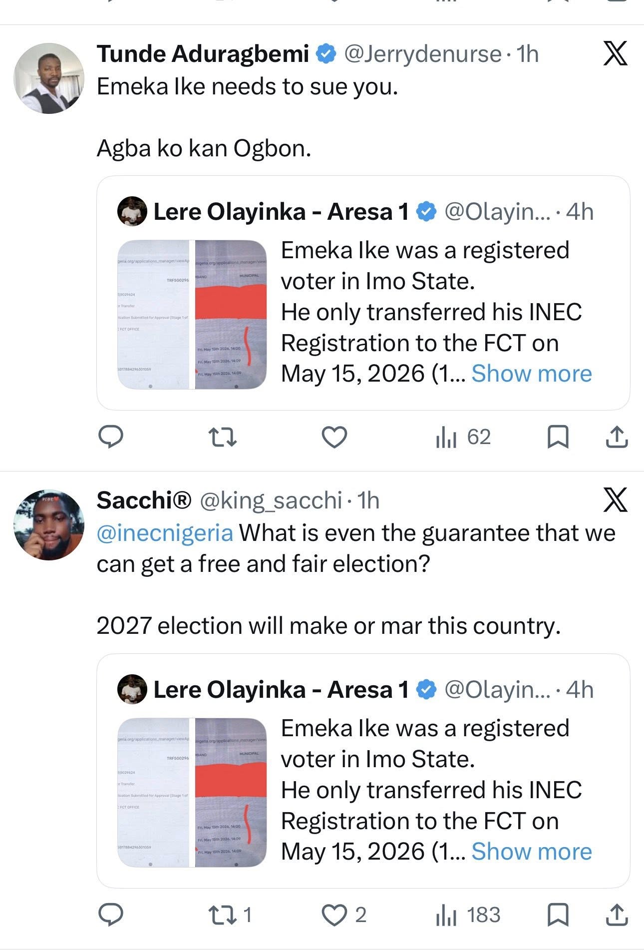 Nigerians raise alarm over FCT Minister Nyesom Wike?s spokesperson allegedly having access to INEC?s admin page and violating data privacy law