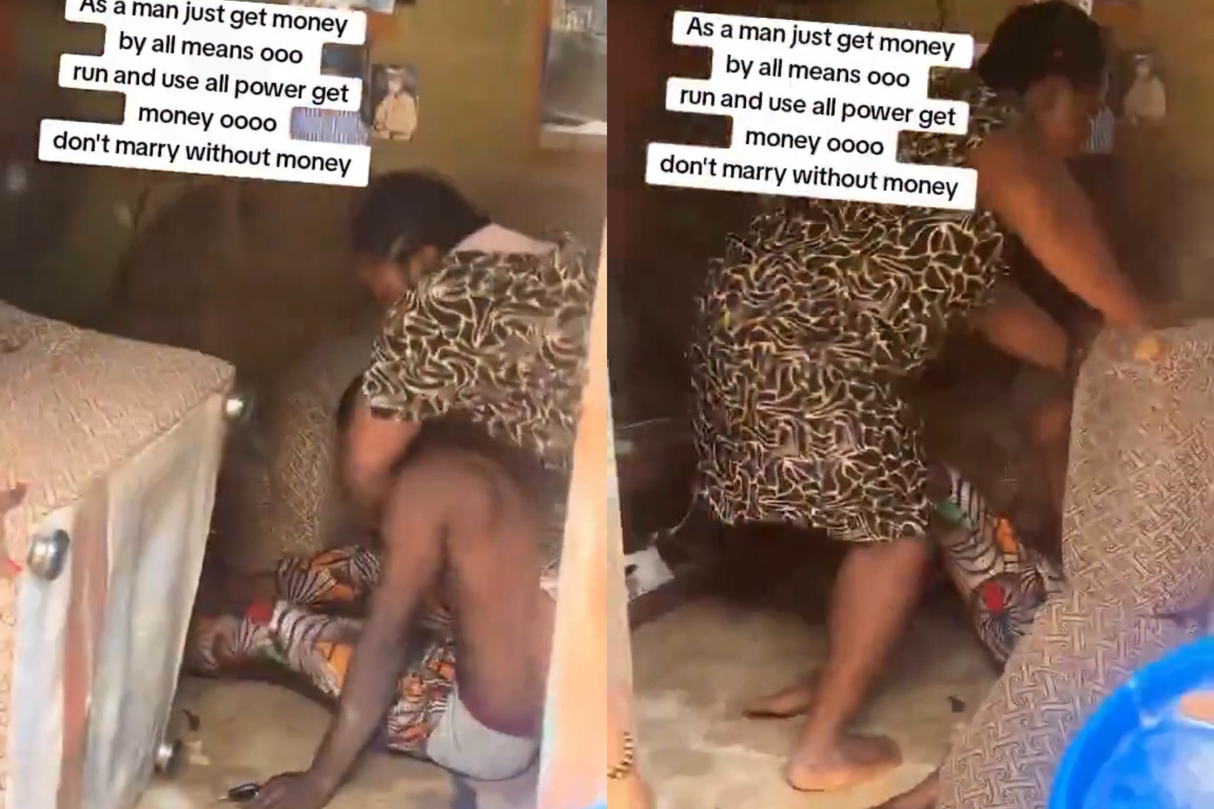Nigerian man filmed being ass@ulted by his wife declines help to get justice