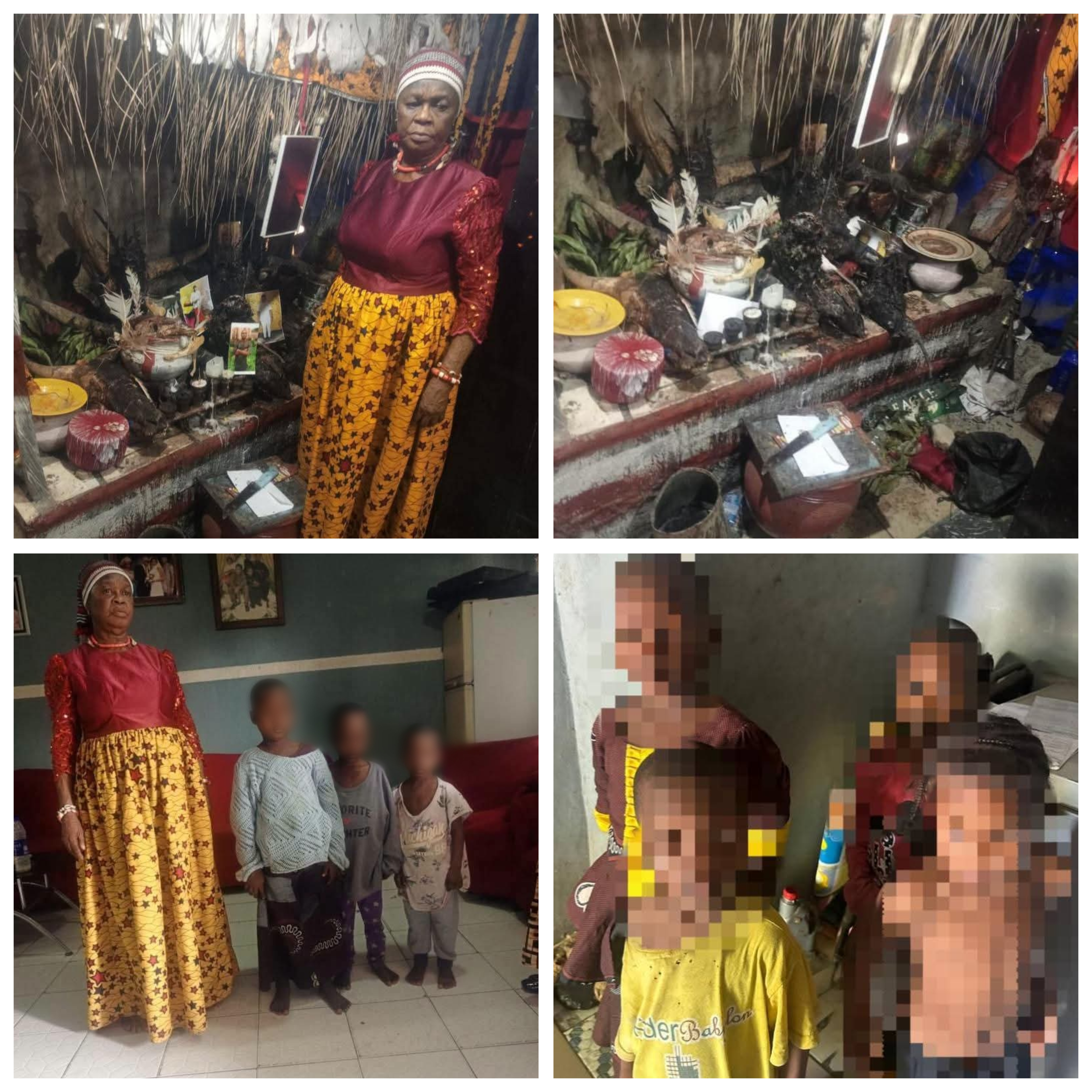 Police arrest two women for alleged child trafficking and ritual activities, rescue four children in Niger State