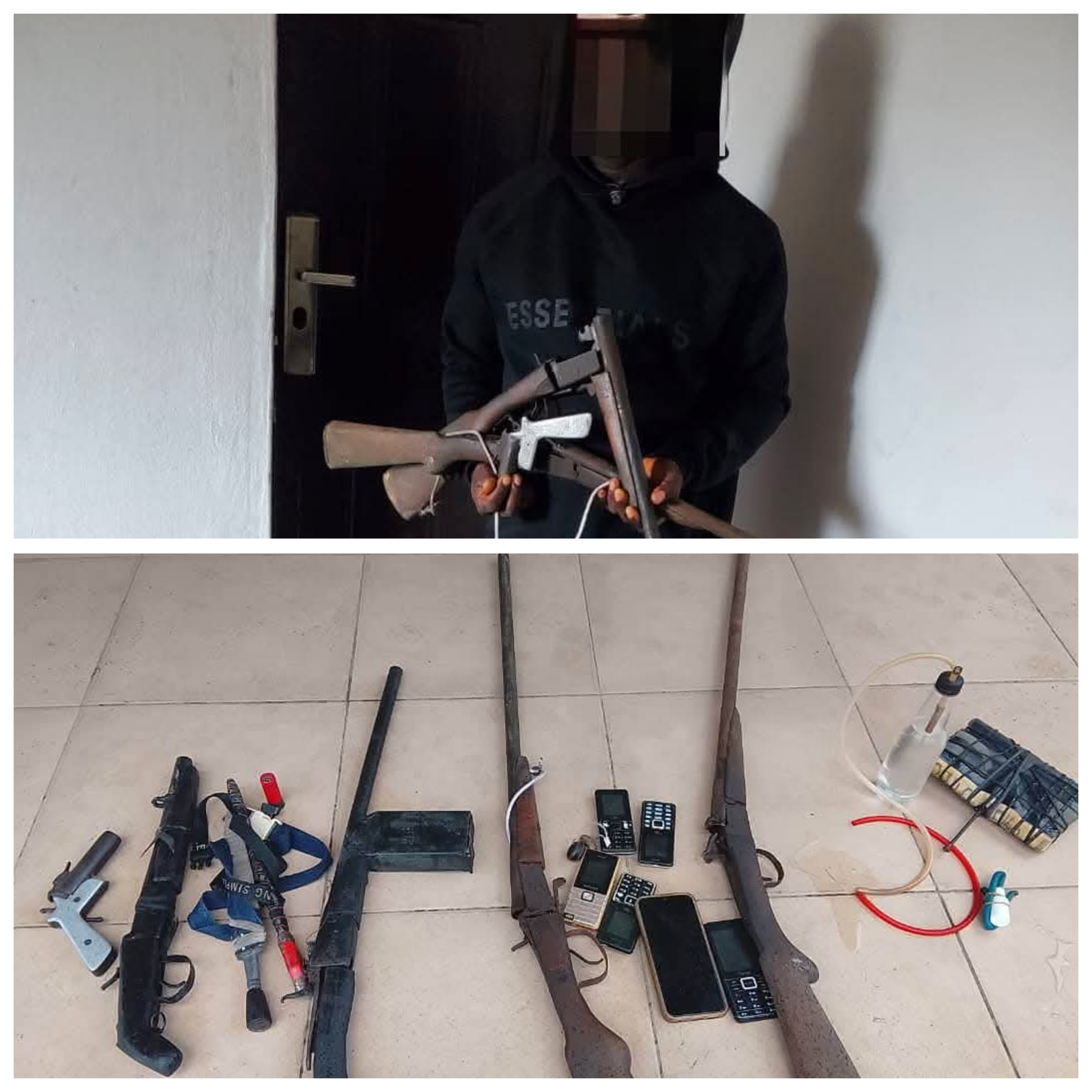 Rivers police arrest notorious armed robber, recover firearms and ammunition