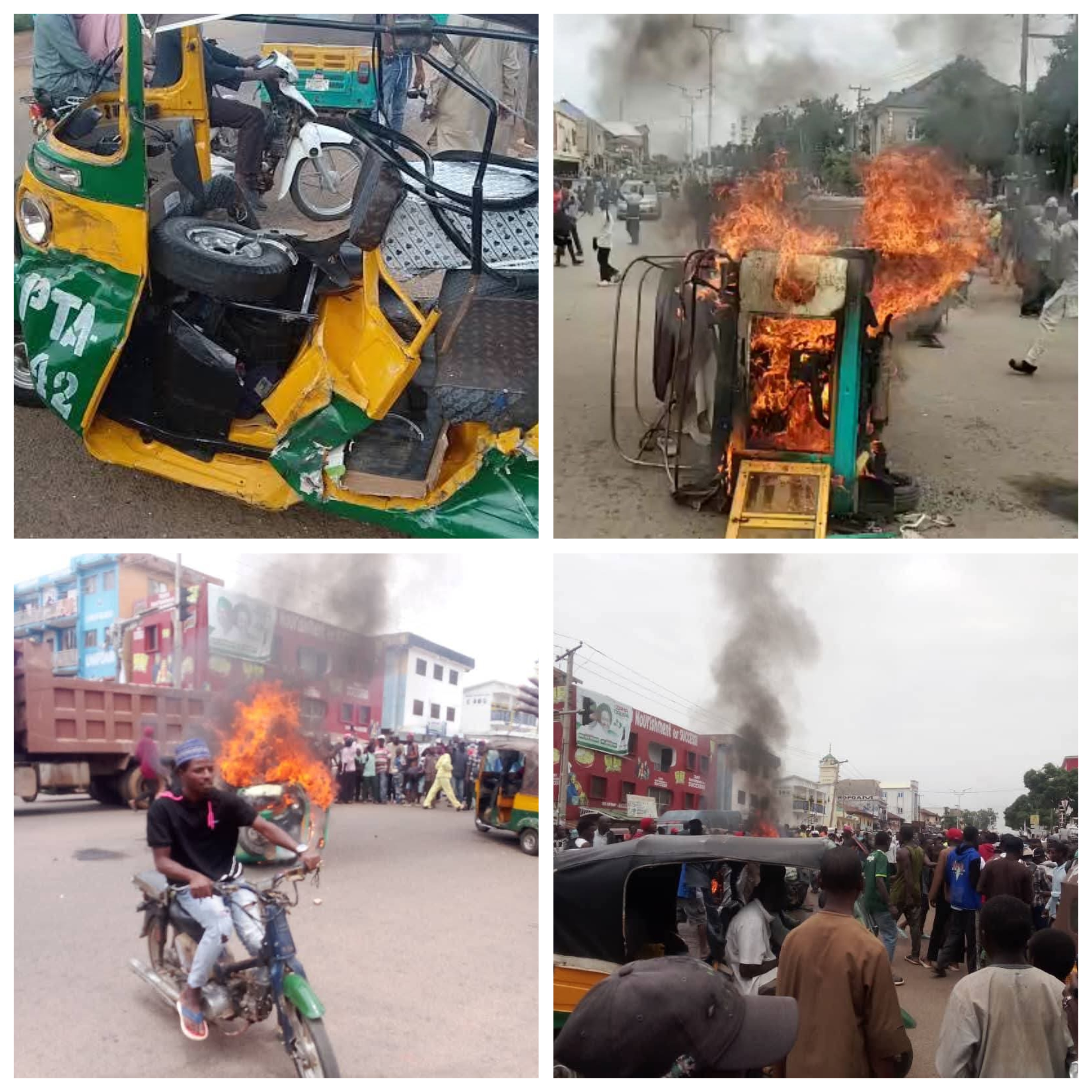 Three suspected phone thieves escape mob attack in Jos