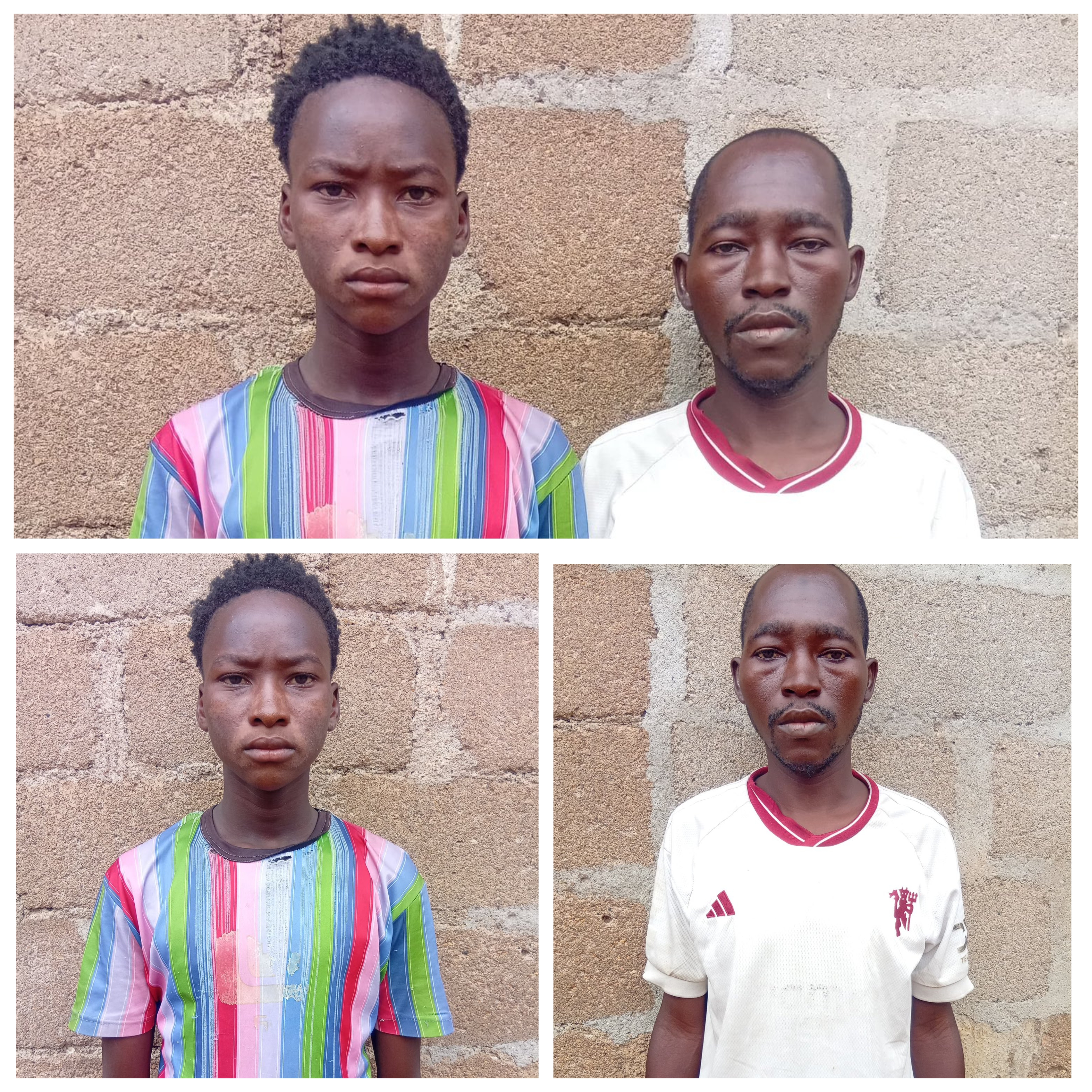 Two suspected ISWAP members arrested, admit participating in the abduction of school children and terrorist attack in Borno