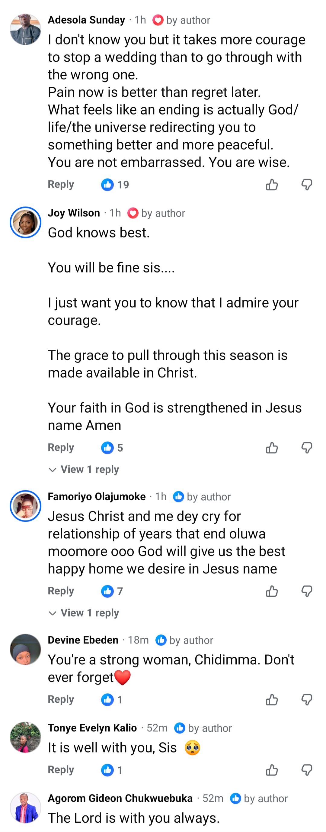 Relationship counsellor Chidinma Praise announces cancellation of her planned wedding