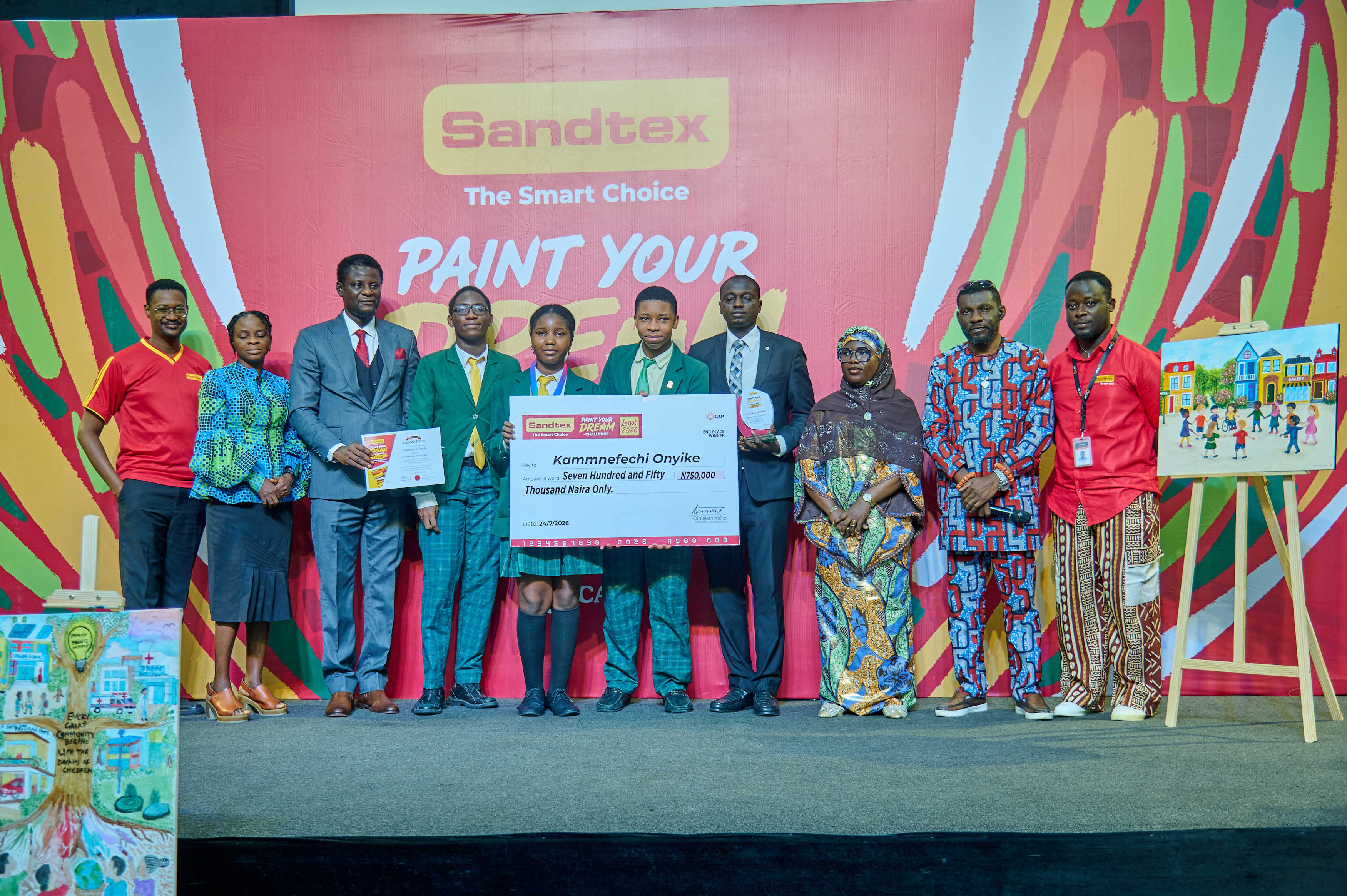 CAP PLC Celebrates Young Creative Talent at the Sandtex Paint Your Dream Challenge Grand Finale