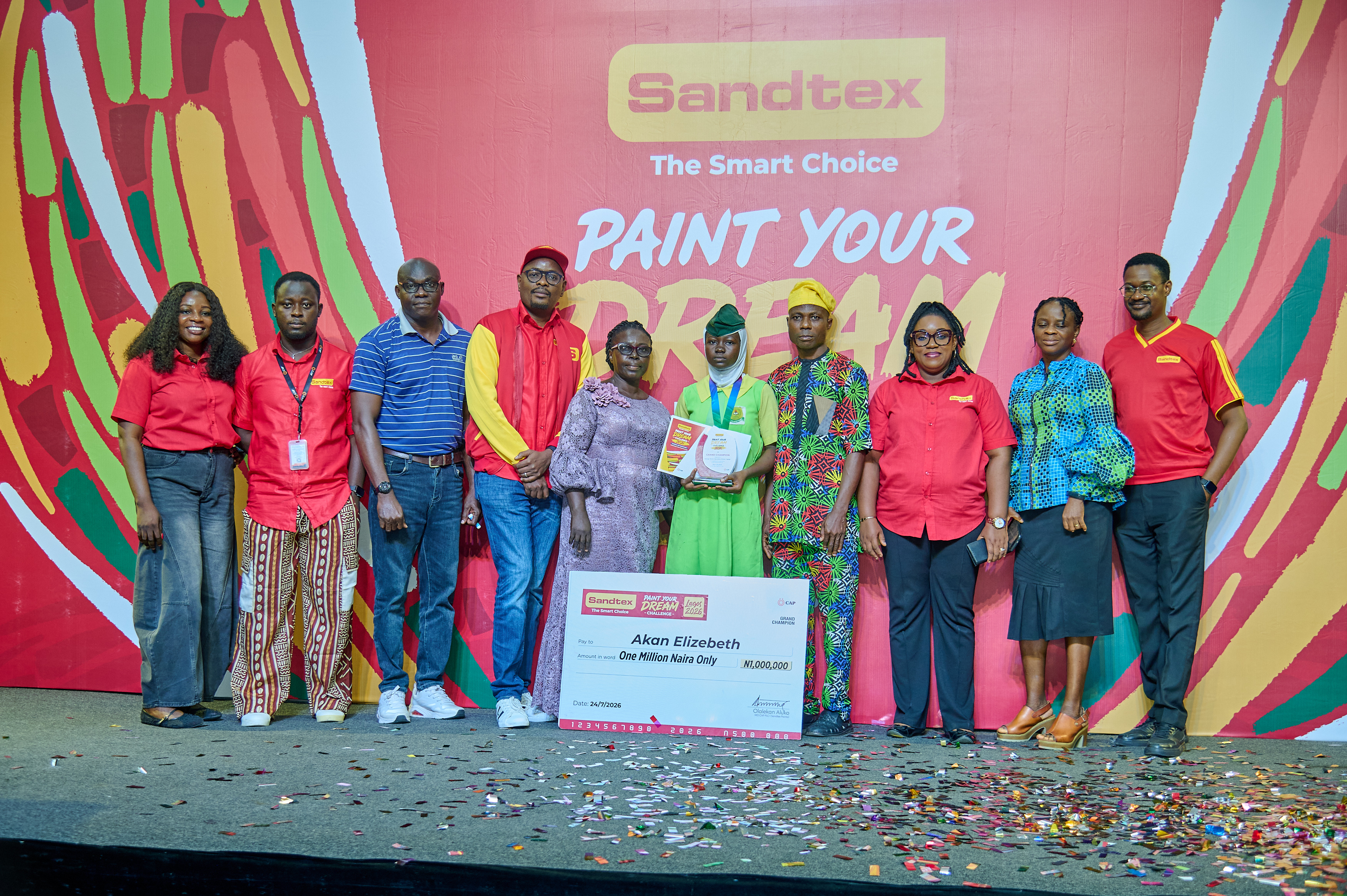 CAP PLC Celebrates Young Creative Talent at the Sandtex Paint Your Dream Challenge Grand Finale