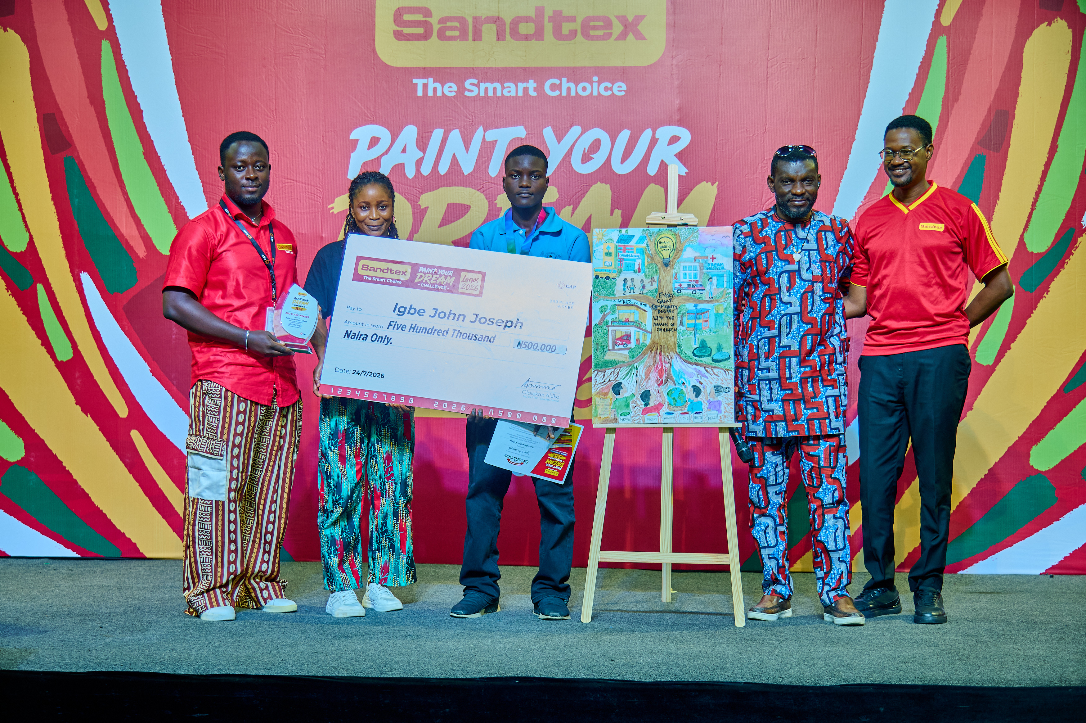 CAP PLC Celebrates Young Creative Talent at the Sandtex Paint Your Dream Challenge Grand Finale