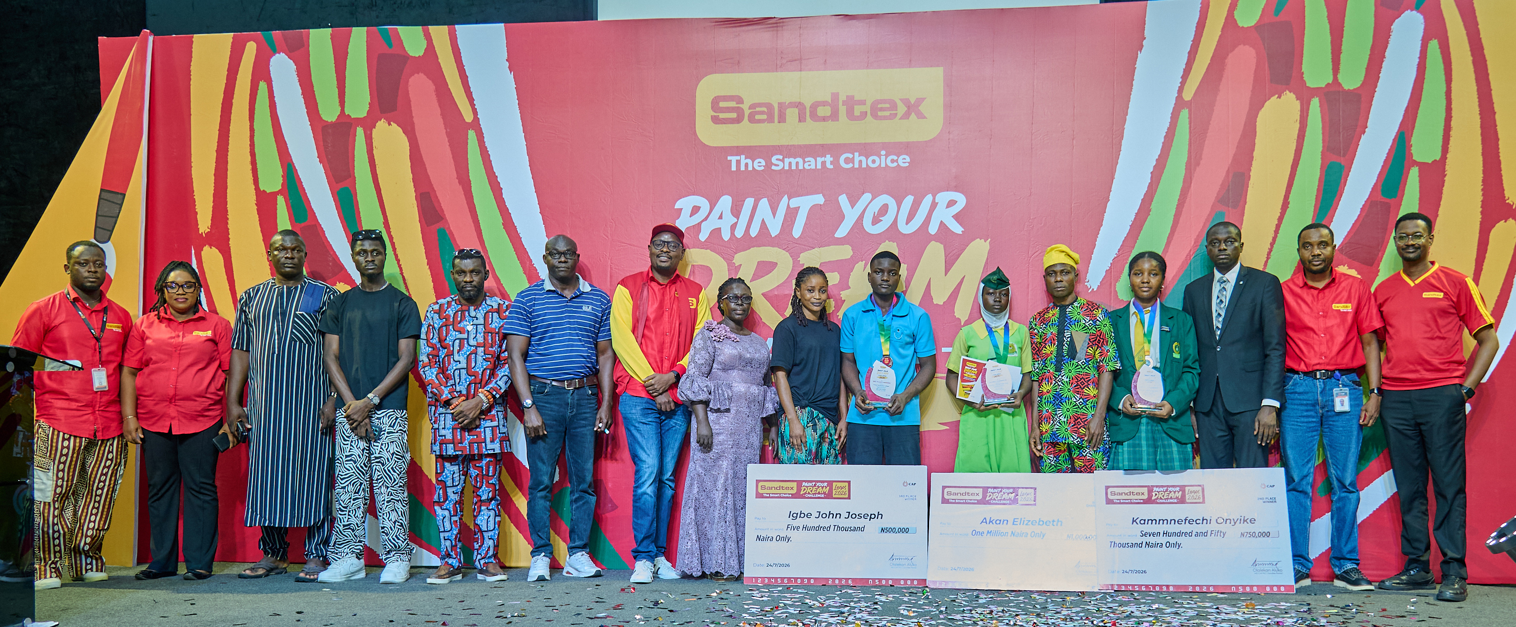 CAP PLC Celebrates Young Creative Talent at the Sandtex Paint Your Dream Challenge Grand Finale