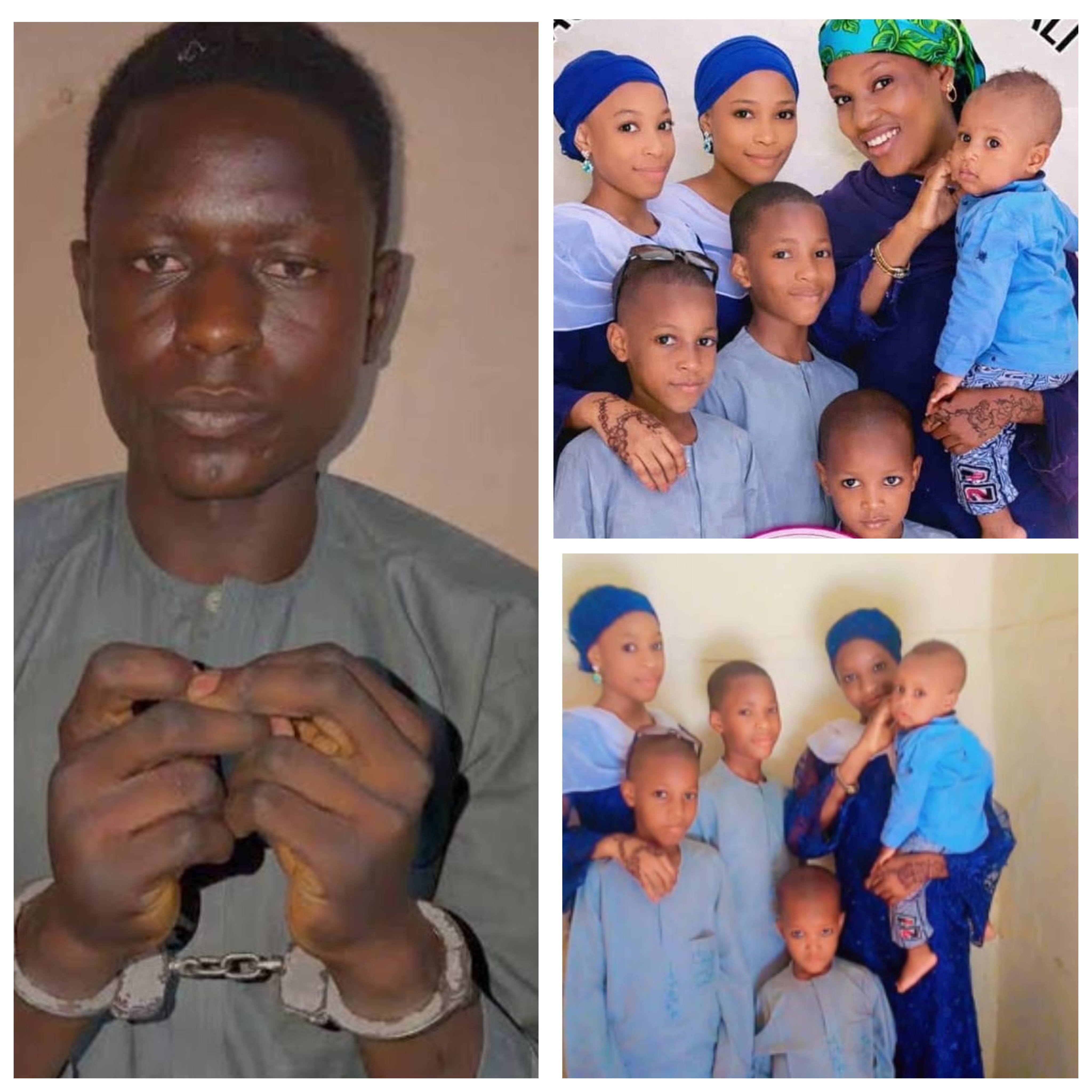 Herbalist asked me to k!ll them - Suspect who m8rdered his aunt and her six children in Kano says
