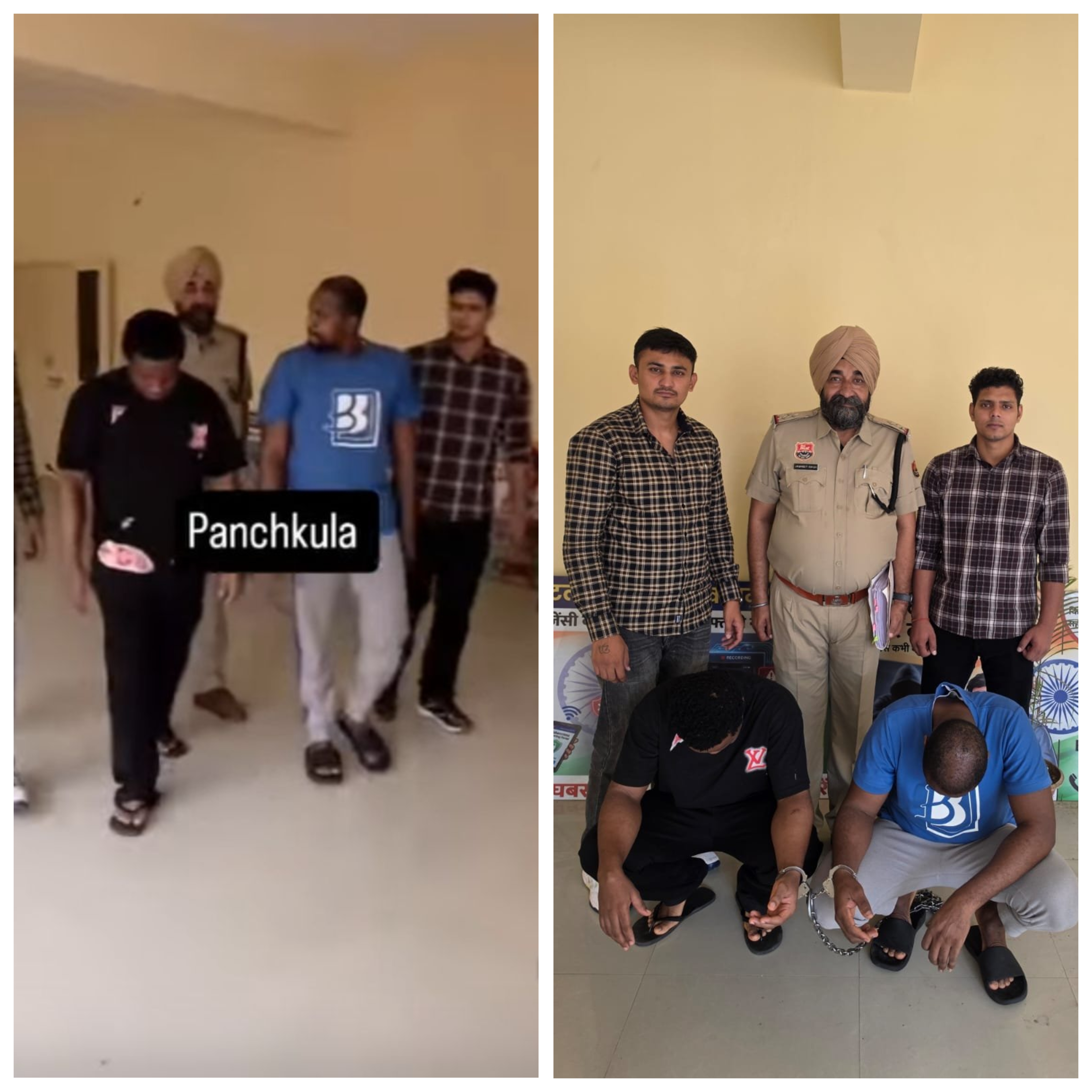 Nigerian and Zimbabwean nationals arrested in India for allegedly duping 63-year-old retired govt officer