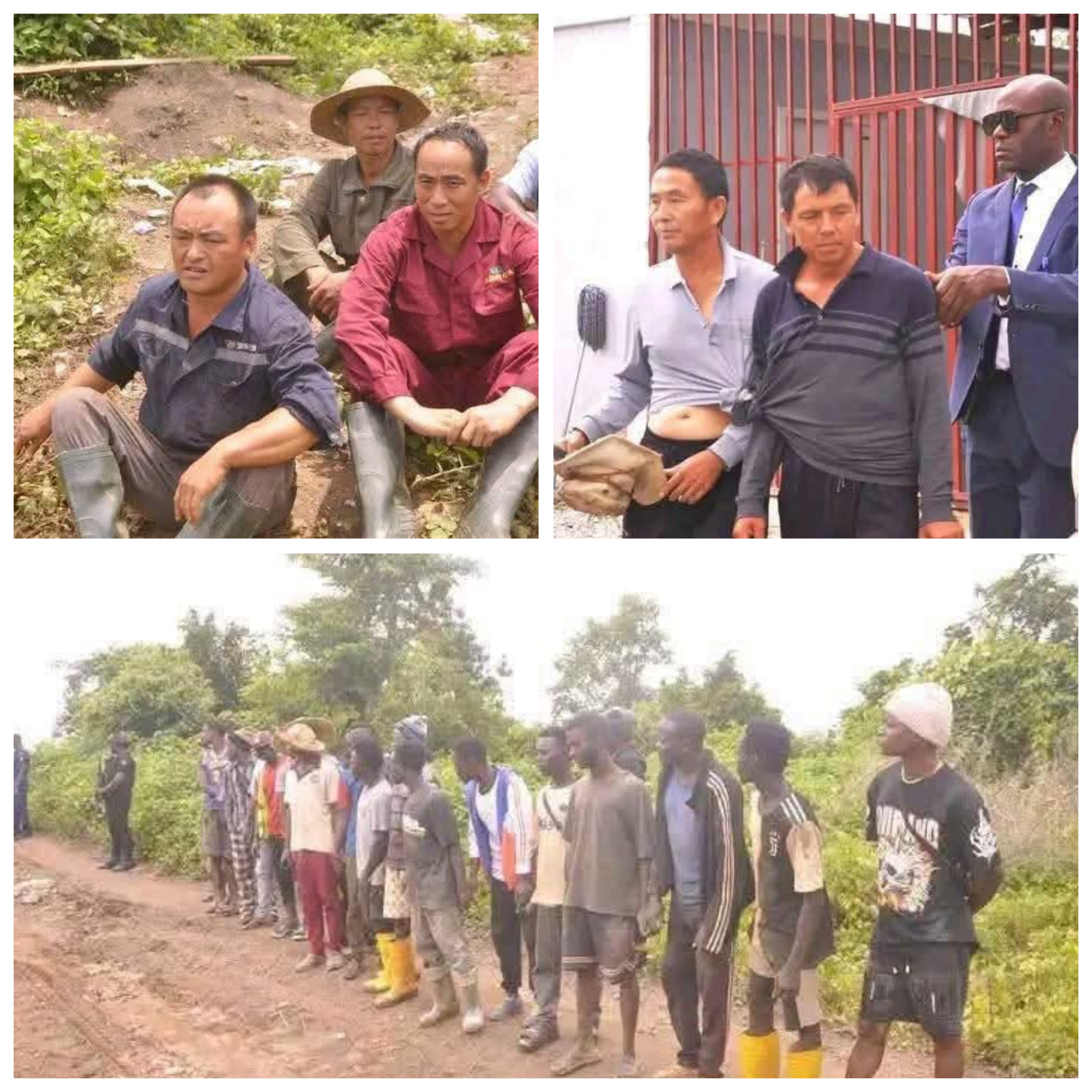 Three Chinese nationals and others arrested over illegal mining in Nasarawa