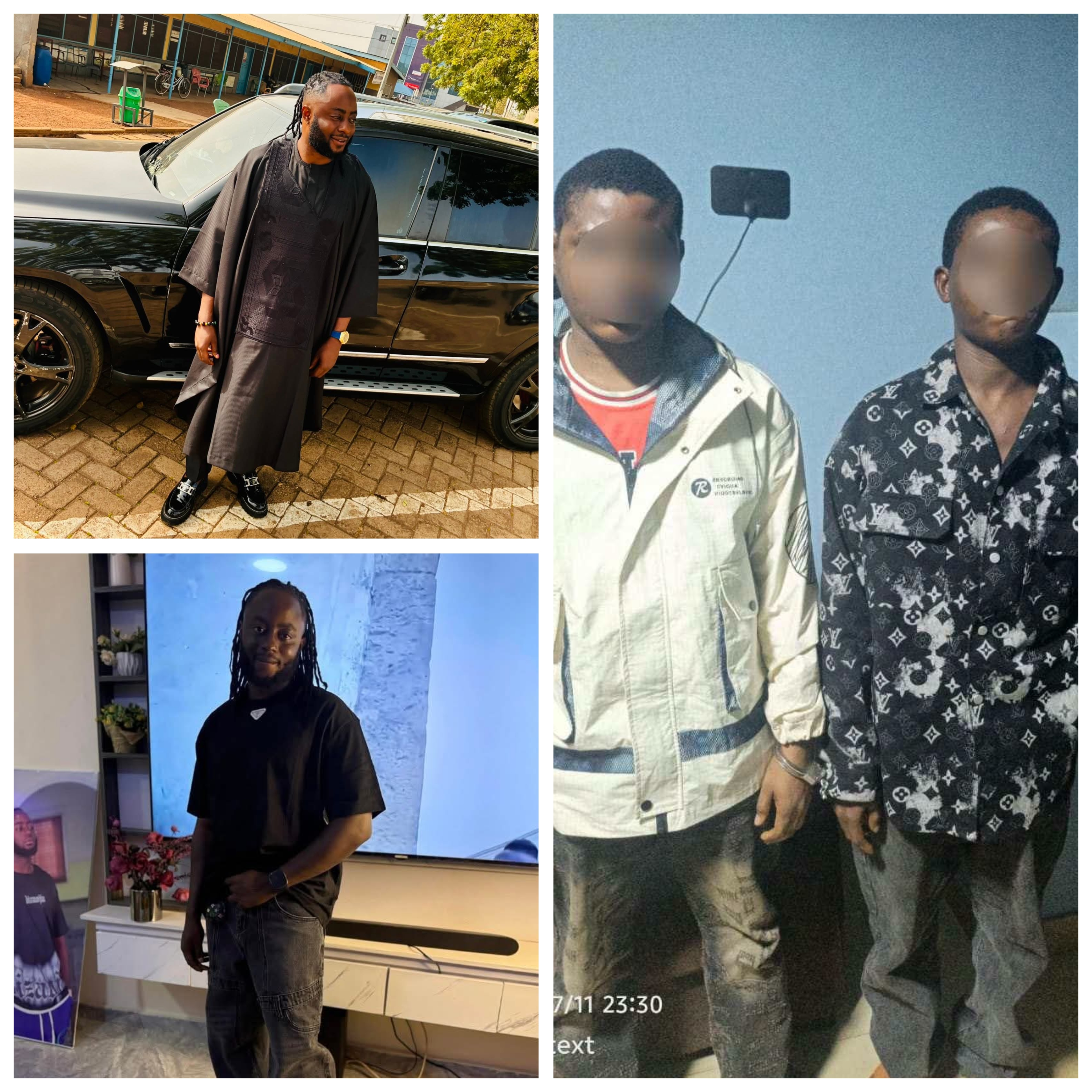 Two Nigerian nationals arrested in Ghana for k!lling compatriot following dispute over internet fraud proceeds
