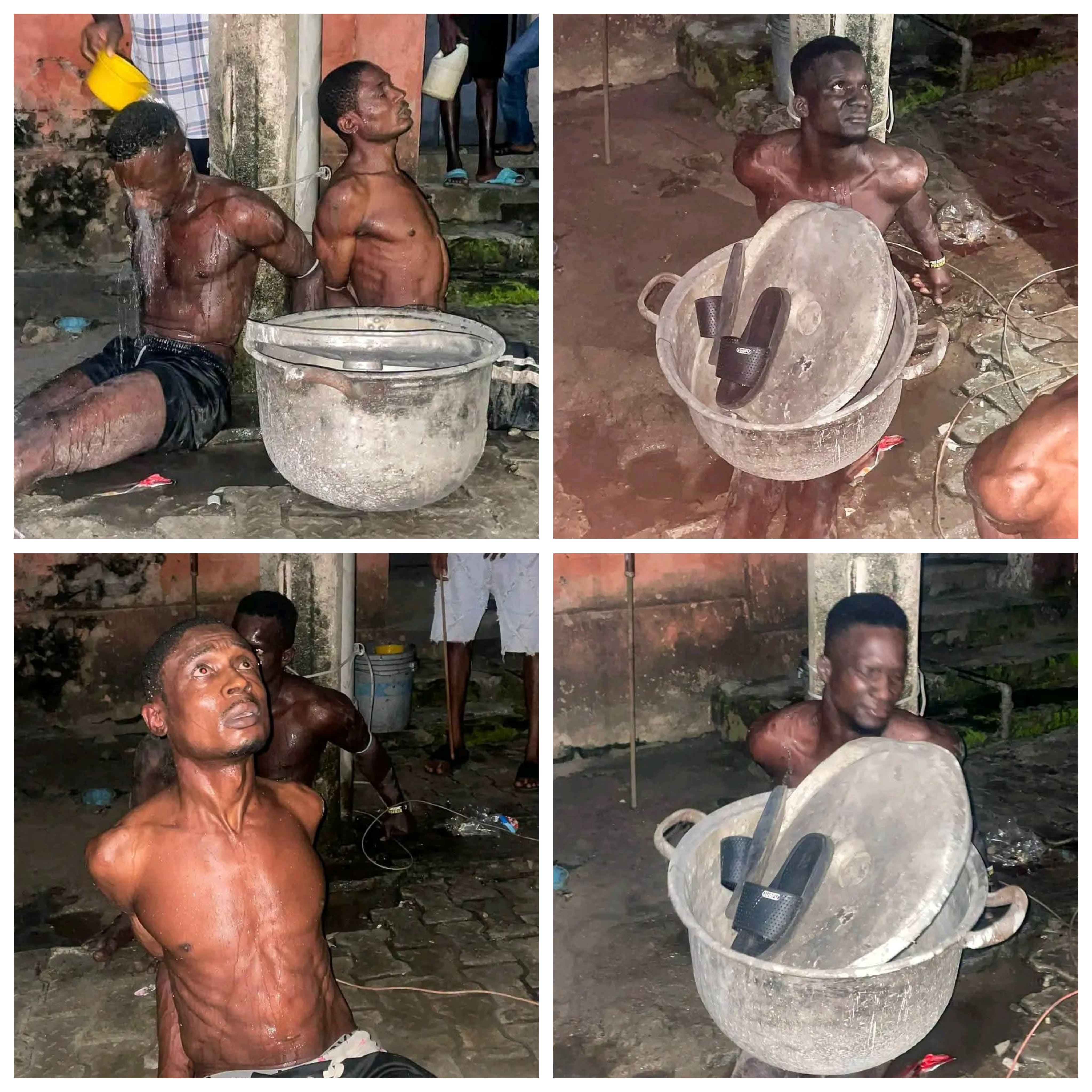 Two suspected thieves nabbed for stealing household items in Rivers community