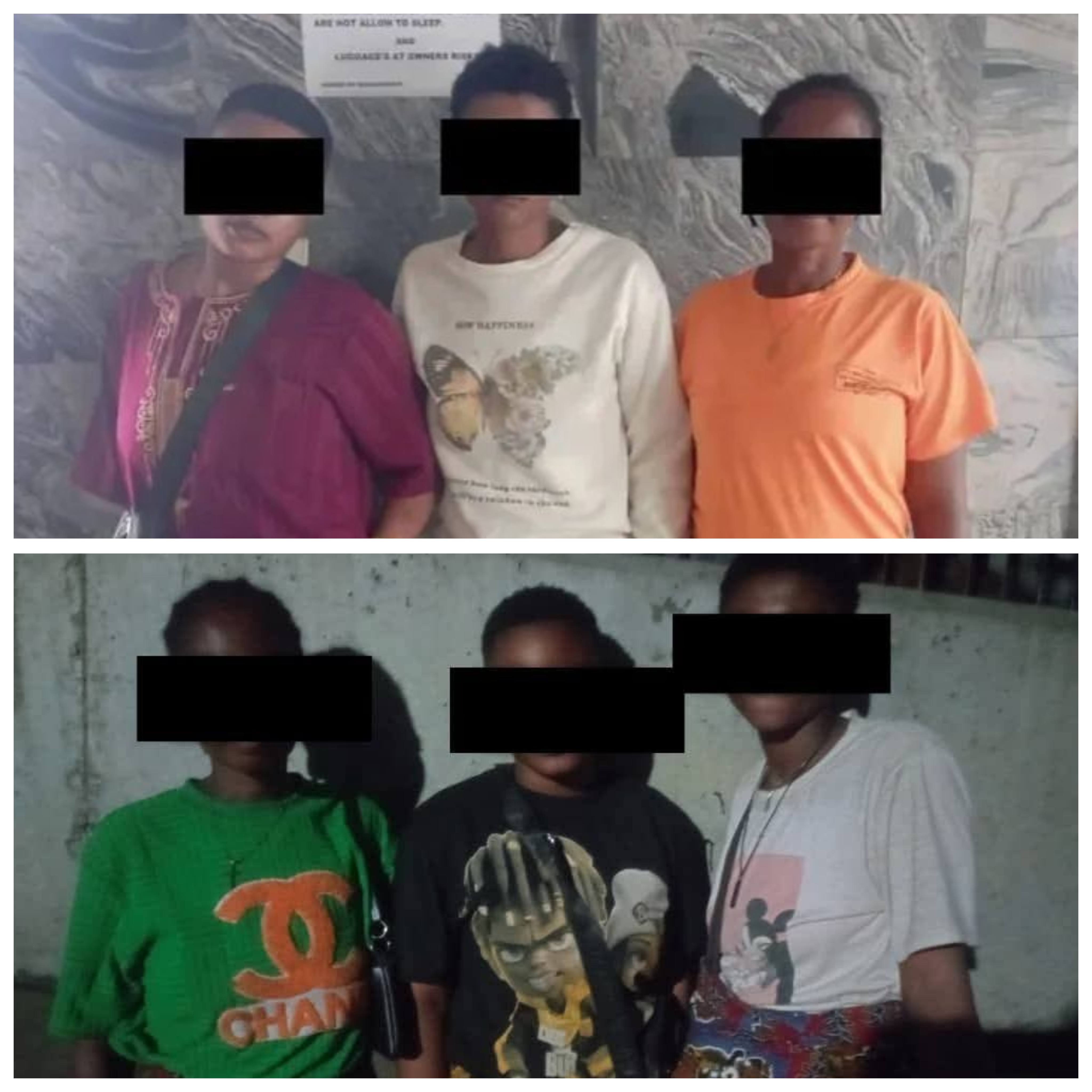 We were forced to sleep with 15 men daily - Nigerian human trafficking victims rescued from s3x slavery recount C