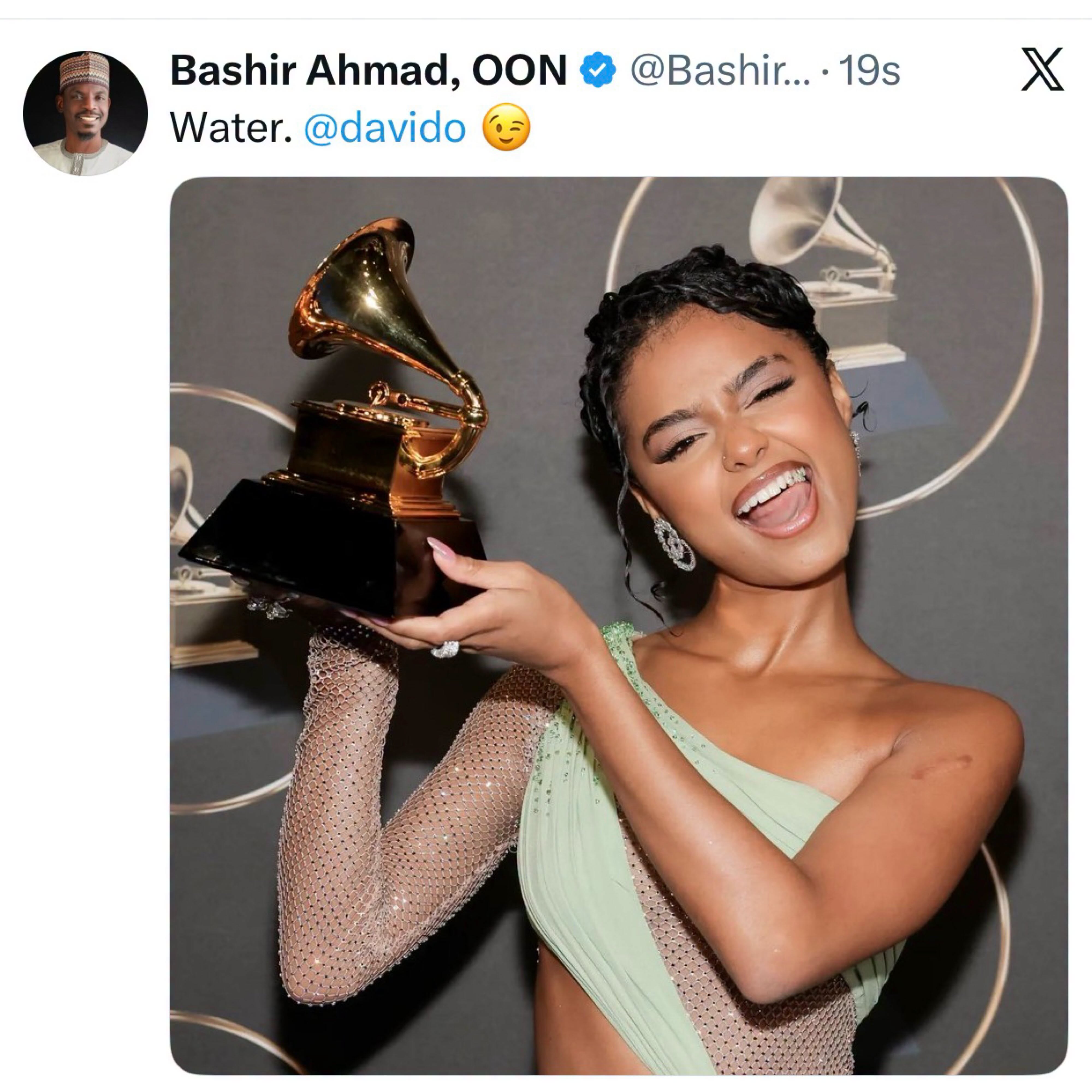 Former presidential aide Bashir Ahmad taunts Davido with loss of Grammy Awards to South Africa?s Tyla as they clash over Osun guber election