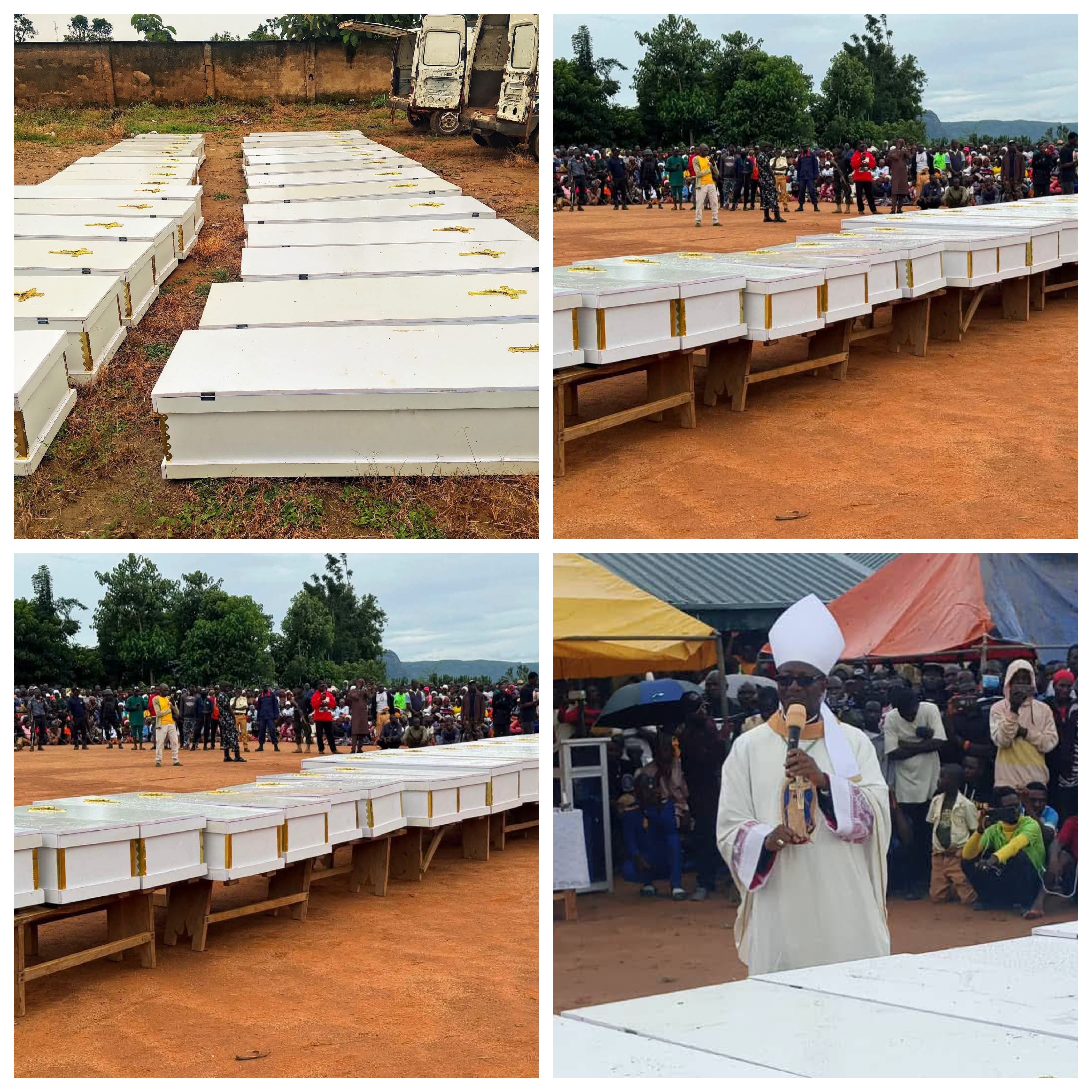 Southern Kaduna massacre: 27 victims buried amidst tears