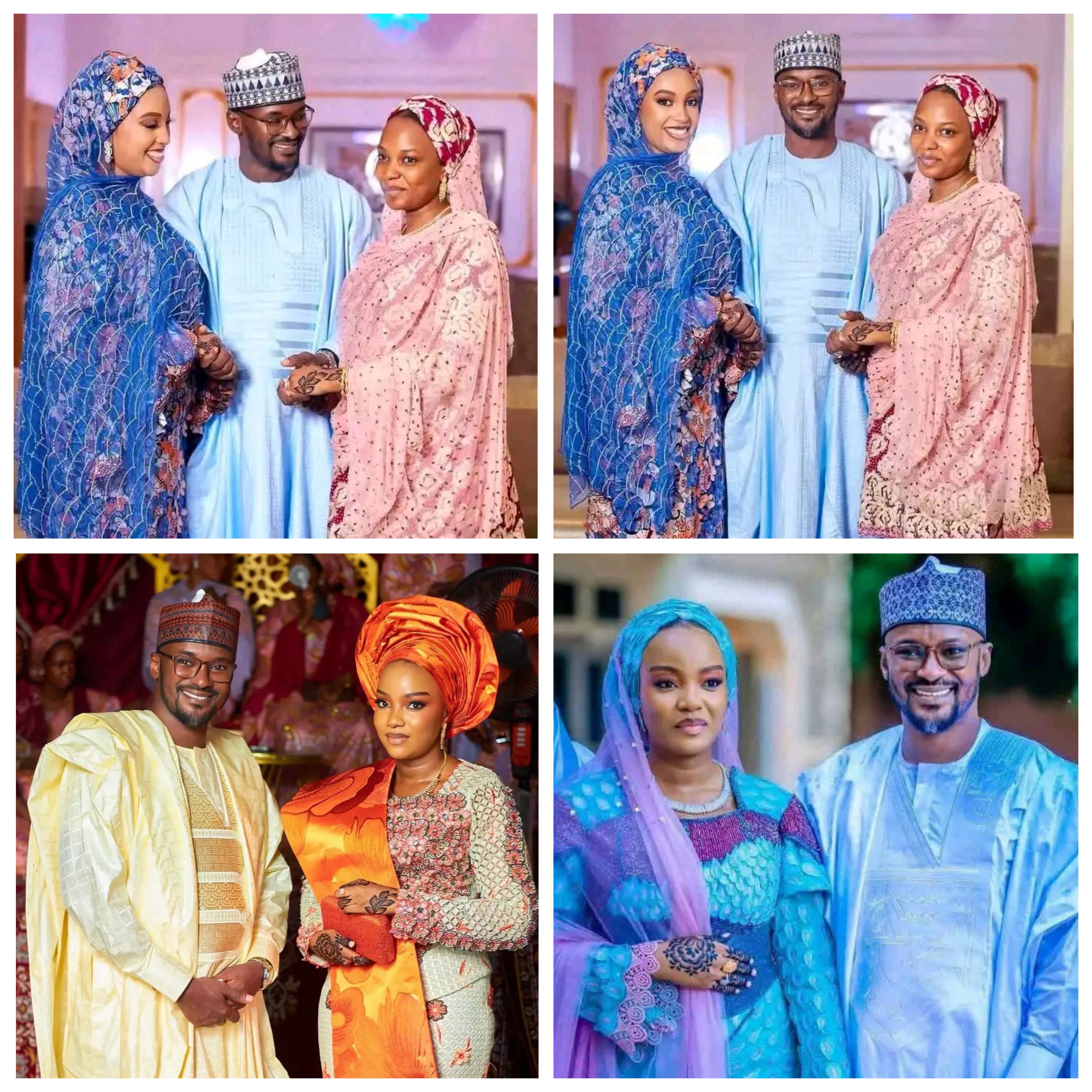 Kannywood filmmaker Aminu Saira marries second wife (photos)